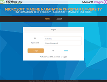 Tablet Screenshot of msdnaa.itmaranatha.org